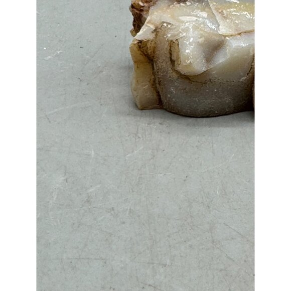 Raw Geode Quartz Specimen With Natural Crystalline Formations Earthy Tones READ - Picture 8 of 12